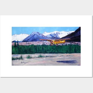 Wrangell Mountain Landing Posters and Art